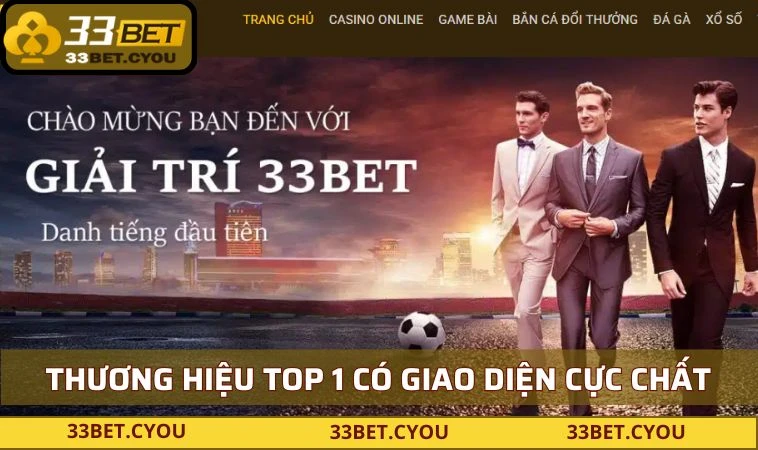 Thương hiệu TOP 1 có giao diện cực chất