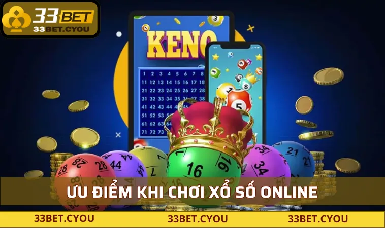 Lợi ích về cách chơi xổ số online